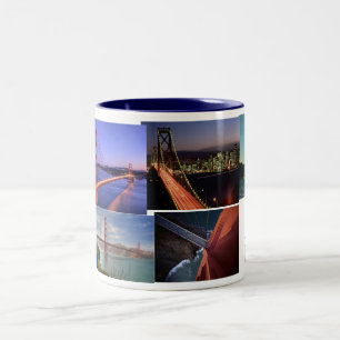 Caneca De Café Em Dois Tons Nenhum lugar gosta de San Francisco