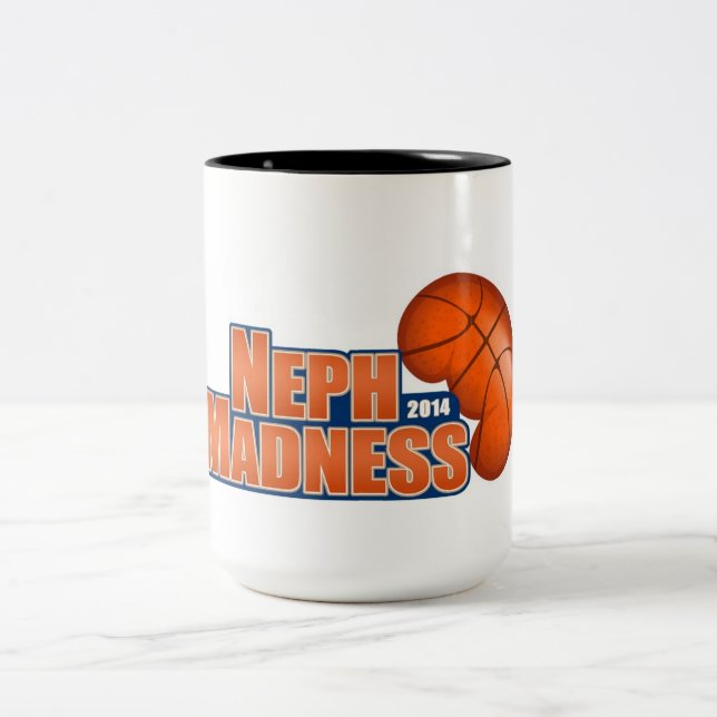 Caneca De Café Em Dois Tons NephMadness (Centro)
