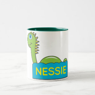 Caneca De Café Em Dois Tons Nessie