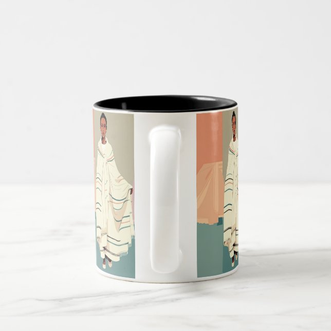 Caneca De Café Em Dois Tons Netela (Alça)