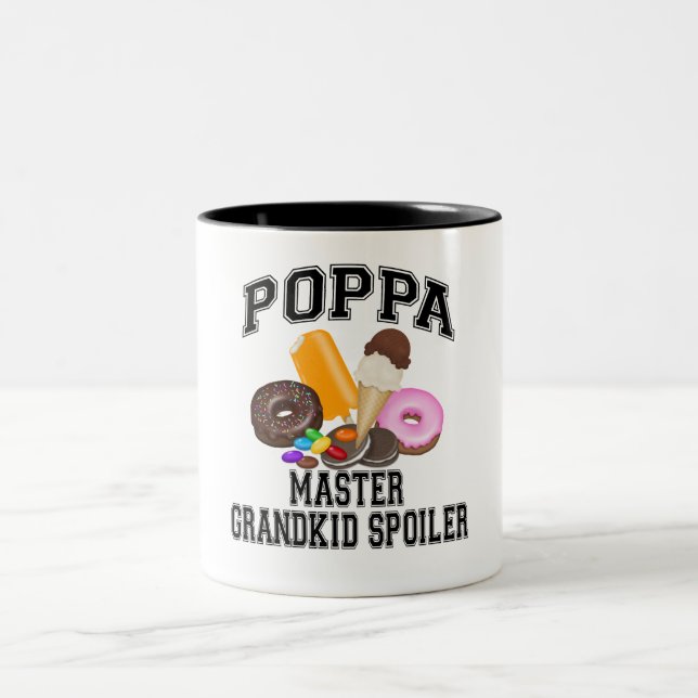 Caneca De Café Em Dois Tons Neto Estraga O Papai (Centro)