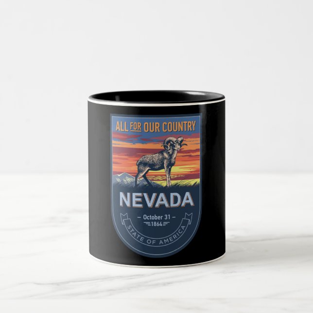 Caneca De Café Em Dois Tons Nevada (Centro)
