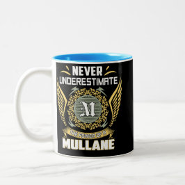 Caneca De Café Em Dois Tons Never Underestimate The Power Of A Mullane