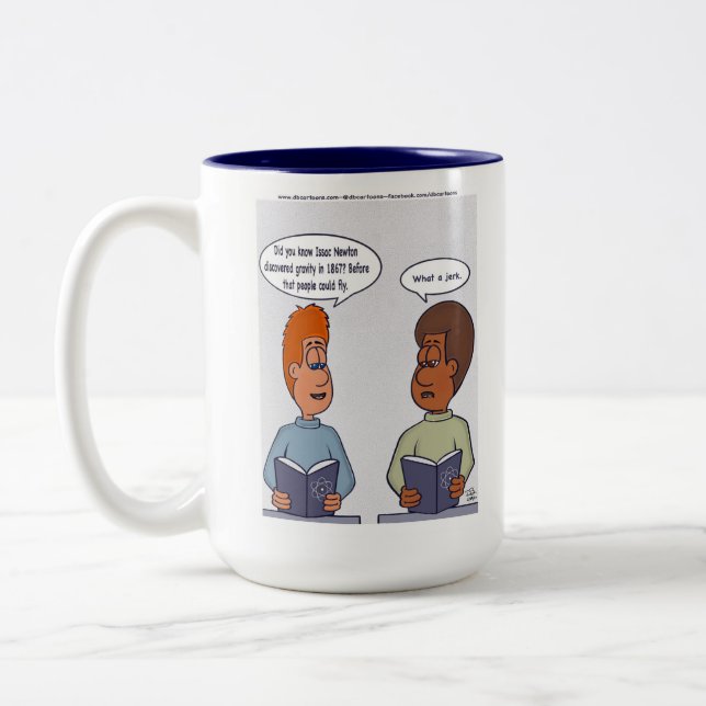 Caneca De Café Em Dois Tons Newton Mug (Esquerda)