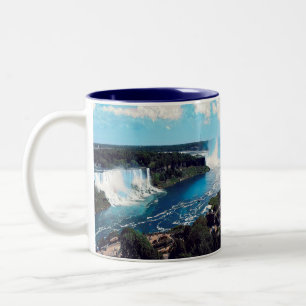 Caneca De Café Em Dois Tons NIAGARA FALLS - vista