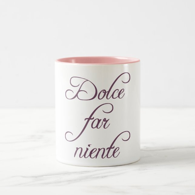 Caneca De Café Em Dois Tons Niente distante de Dolce (Centro)