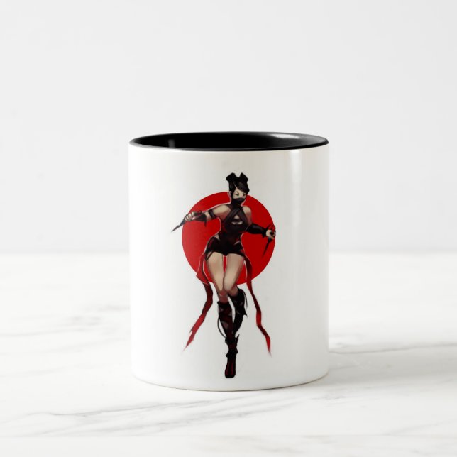Caneca De Café Em Dois Tons Ninja (Centro)