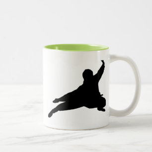 Caneca De Café Em Dois Tons Ninja legal