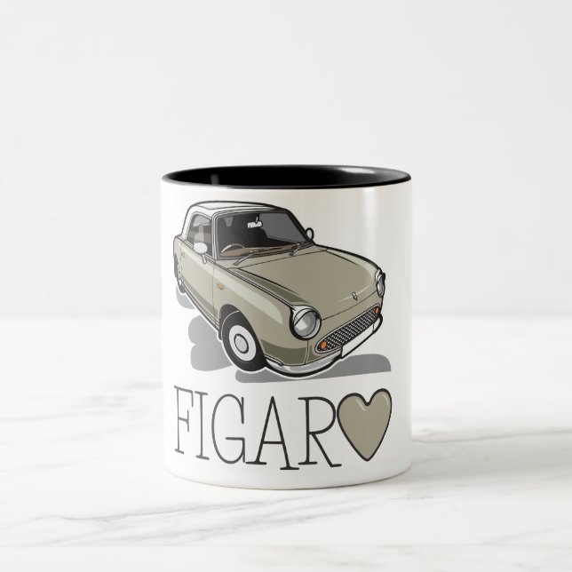 Caneca De Café Em Dois Tons Nissan Figaro Topaz Mist (Centro)