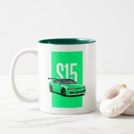 Caneca De Café Em Dois Tons Nissan Silvia S15