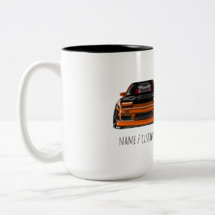 Caneca De Café Em Dois Tons Nissan Silvia S-Chassis 240sx especificação de dri