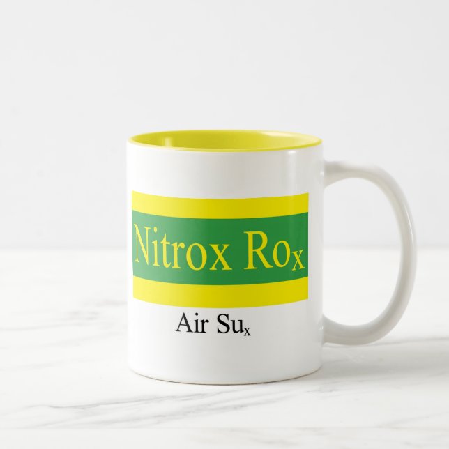 Caneca De Café Em Dois Tons Nitrox Rox Mug (Direita)
