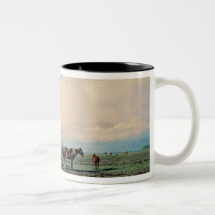 Caneca De Café Em Dois Tons No campo, 1872