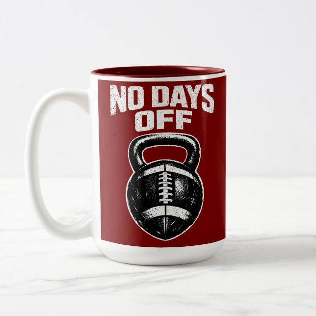 Caneca De Café Em Dois Tons No Days Off Football (Esquerda)