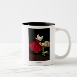 Caneca De Café Em Dois Tons No início dos anos 1900 Sunbonnet Sue Coffee Mug