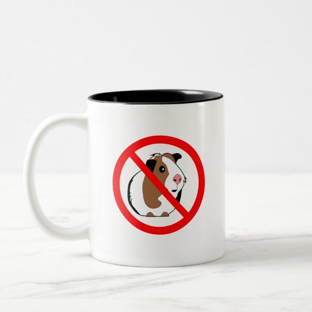 Caneca De Café Em Dois Tons No Pig da Guiné (Esquerda)