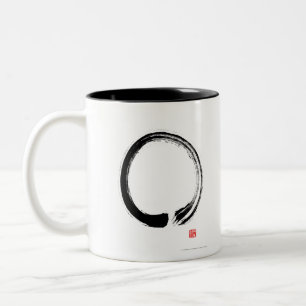 Caneca De Café Em Dois Tons NOB55 zen 1.tif