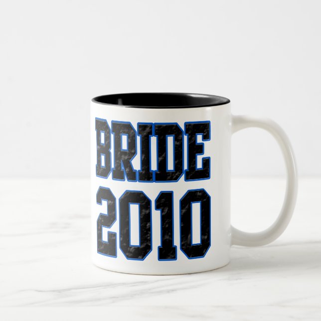 Caneca De Café Em Dois Tons Noiva 2010 (Direita)