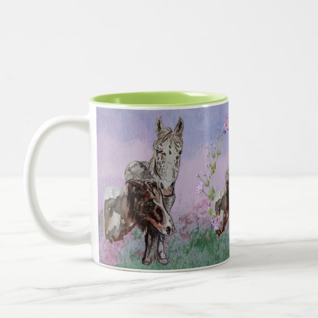 Caneca De Café Em Dois Tons Nokomis - Mug De Café De Duas Toneladas (Esquerda)