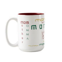 Nome de Repetição de Natal - Mugs de Café Personal