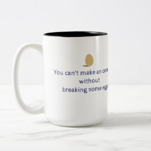 Caneca De Café Em Dois Tons Nome Do Omelet - Mug Personalizado De Café De Dois