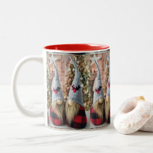 CANECA DE CAFÉ EM DOIS TONS ***NOME FINLANDÊS*** MUG DE NATAL