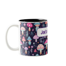 Nome Personalizado Mushroom Gift Mug