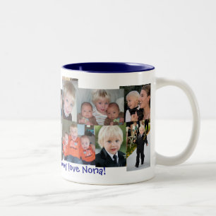 Caneca De Café Em Dois Tons nona