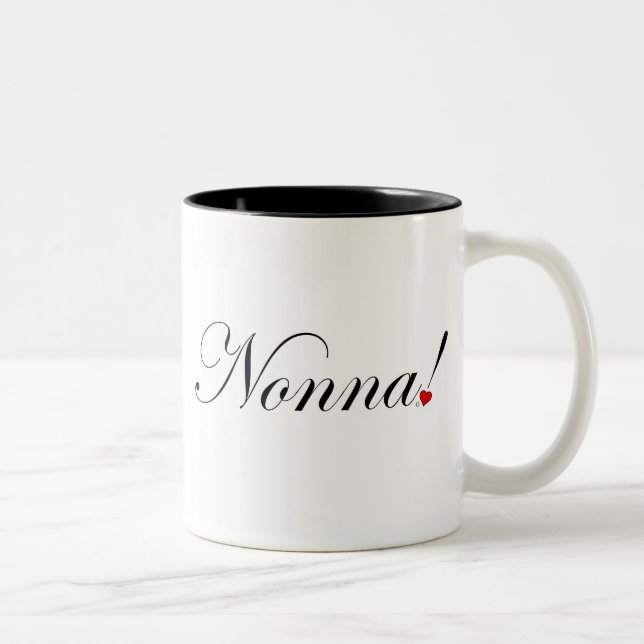 Caneca De Café Em Dois Tons Nonna! (Direita)