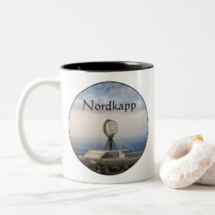 Caneca De Café Em Dois Tons Nordkapp Noruega