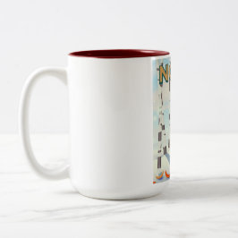 Caneca De Café Em Dois Tons Norge