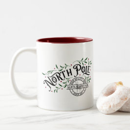 Caneca De Café Em Dois Tons North Pole Supply Co.