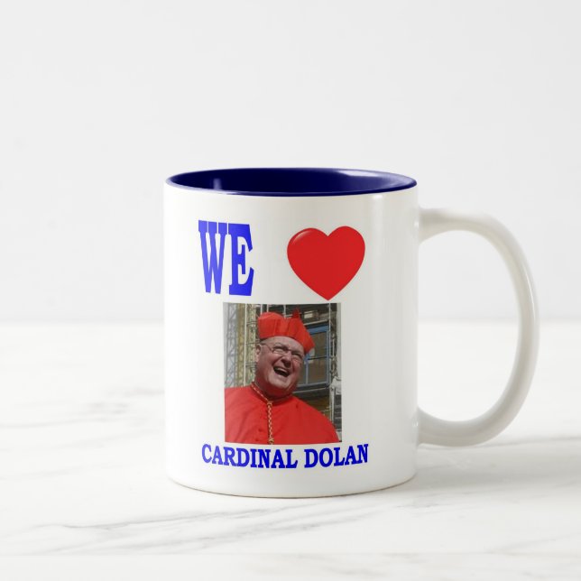 CANECA DE CAFÉ EM DOIS TONS NÓS AMAMOS DOLAN CARDINAL (Direita)