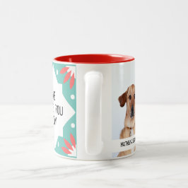 Caneca De Café Em Dois Tons Nós Te Amo Mãe Foto Personalizada Coffee Mug