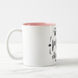 Caneca De Café Em Dois Tons nós te empolgamos um feliz natal