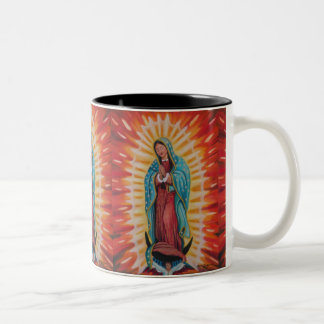 Caneca De Café Em Dois Tons Nossa Senhora de Guadalupe Mug