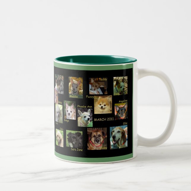 CANECA DE CAFÉ EM DOIS TONS NOSSO CÃES MARÇO DE 2011 (Direita)
