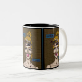 Caneca De Café Em Dois Tons Nothing