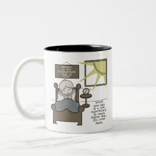 Caneca De Café Em Dois Tons Nova Oportunidade