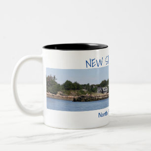 Caneca De Café Em Dois Tons Nova Prata