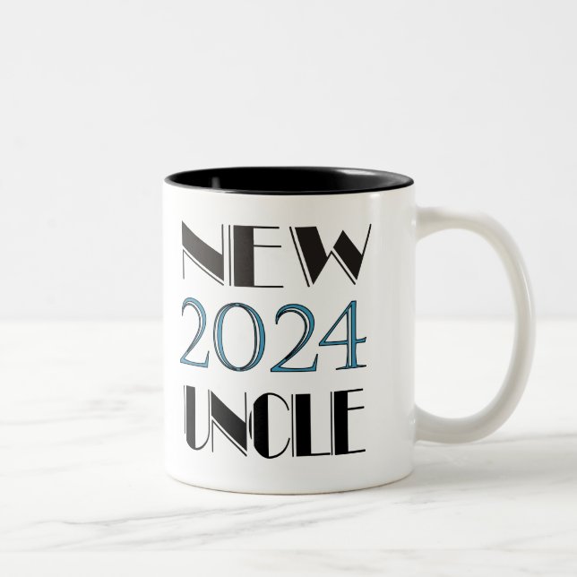 Caneca De Café Em Dois Tons Nova Tio Mug 2024 (Direita)