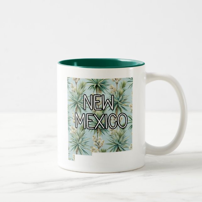 Caneca De Café Em Dois Tons Nova Yucca do México (Direita)