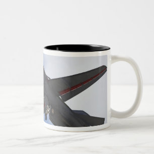 Caneca De Café Em Dois Tons Nova Zelândia, Otago, Wanaka, Warbirds Over