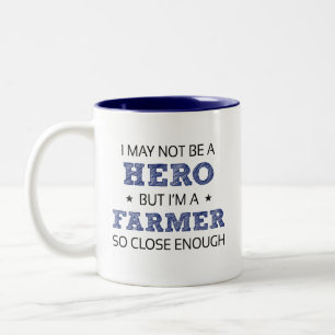 Caneca De Café Em Dois Tons Novelty Farmer