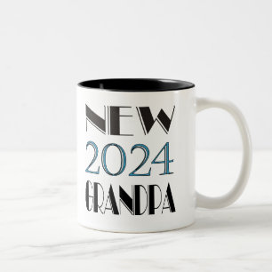 Caneca De Café Em Dois Tons Novo Vovô Mug 2022