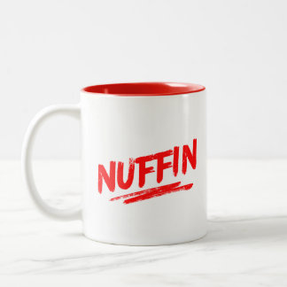Caneca De Café Em Dois Tons Nuffin Coffee Mug