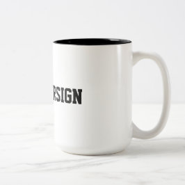 Caneca De Café Em Dois Tons #NUMBERSIGN Reclamando O # Mug