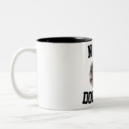 Caneca De Café Em Dois Tons Número 1 Mãe de cachorro Dia das Mães Amantes de A