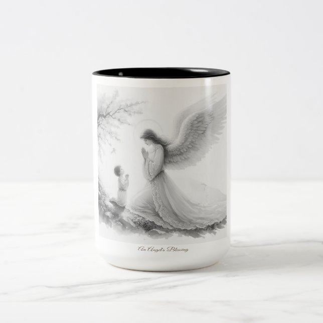 Caneca De Café Em Dois Tons Nunca Sozinho (Centro)