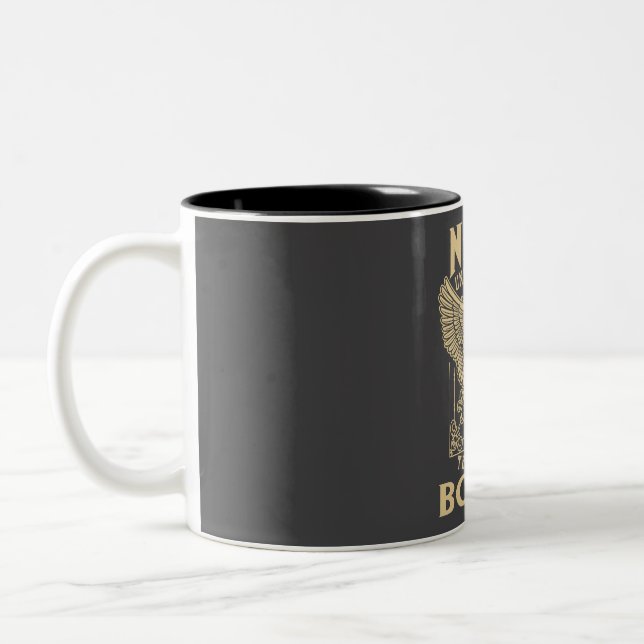 Caneca De Café Em Dois Tons Nunca Subestime O Poder Da Bowen (Esquerda)